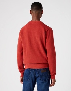 WRANGLER TWO TONE CREW NOVA RED W8C6RLXDQ XXL