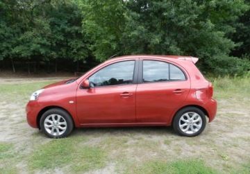 Nissan Micra IV Hatchback 5d Facelifting 1.2 80KM 2014 Nissan Micra ekonomiczna niezawodna SERWIS 1wlasciciel MAX WYPOSAZONA, zdjęcie 22
