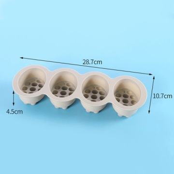 Массажное мыло SILICONE FORM 4в1 3D эллипс