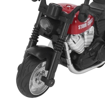 Игрушечный мотоцикл Stop в масштабе 1:16 со звуковым светом