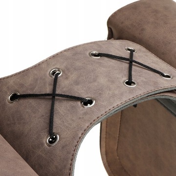 ПАРА МОТОЦИКЛОВЫХ СУМОК, КОЖАНЫЕ, 29 см