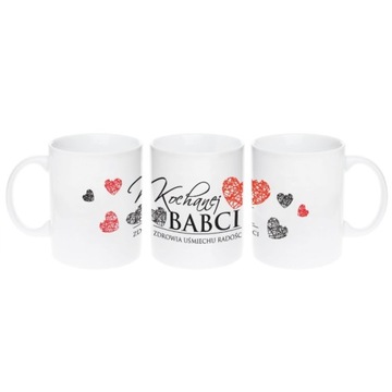 Kubek Rita Kochanej Babci 300 ml Glasmark Dzień Babci