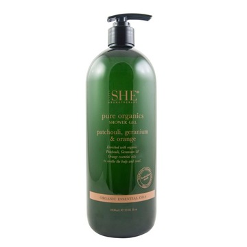 OM SHE AROMATHERAPY Organics Shower Gel Patchouli Orange Żel 1000 ml ECO