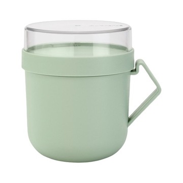 Kubek na zupę Make & Take 0,6 l, zielony Brabantia