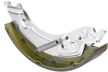 Колодки тормозные на ось прицепа, тормозной барабан KNOTT 250x40 SET