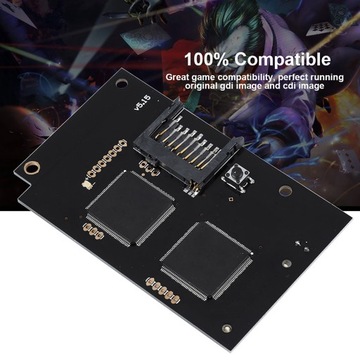 Часть платы моделирования оптического привода GDEMU