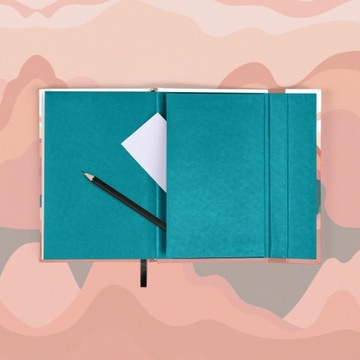 КАРМАННЫЙ КАЛЕНДАРЬ НА 2024 ГОДА А6 УЖИН С ЗАКРЫТЫМ БЛОКНОТОМ