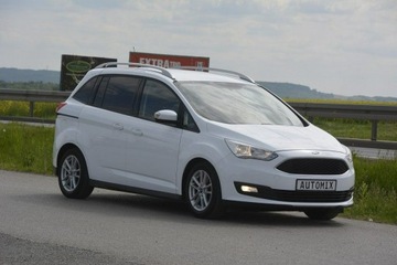Ford C-MAX II Grand C-MAX Facelifting 1.0 EcoBoost 125KM 2017 Ford Grand C-MAX 1.0 Turbo 7 osobowy doinwestowany, zdjęcie 8
