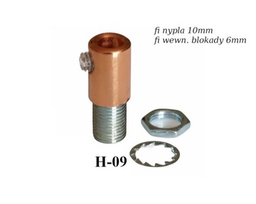 Hamulec metalowy miedziowany H-09M
