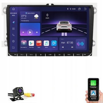 NAWIGACJA 2DIN RADIO VW PASSAT B6 B7 GOLF 5 V 6 VI