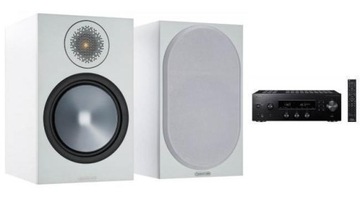 PIONEER SX-N30AE + MONITOR AUDIO BRONZE 100 białe
