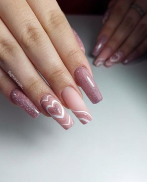 ZESTAW do PAZNOKCI hybrydowy żelowy MANICURE + GRATIS OLIWKA