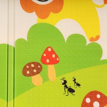 ОБРАЗОВАТЕЛЬНЫЙ КОВрик ДЛЯ МАЛЫШЕЙ, ИНТЕРАКТИВНЫЙ, ДВУСТОРОННИЙ ПЕННЫЙ, 200X180 XPE