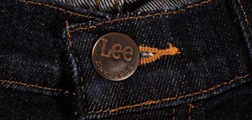 LEE spodnie SLIM low blue jeans POWELL _ W30 L34