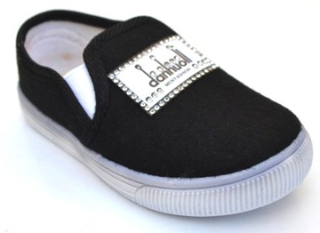 MODNE TRAMPKI tenisówki wsuwane SLIP ON 29-17,5cm