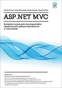 ASP.NET MVC. Kompletny przewodnik