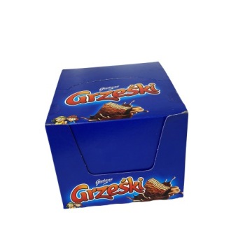 Wafel GRZEŚKI w Czekoladzie 36 SZTUK x 36g Karton