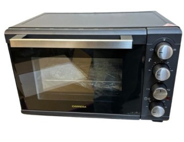 Мини-печь аэрофритюрница Carrera 25 л гриль с вертелом