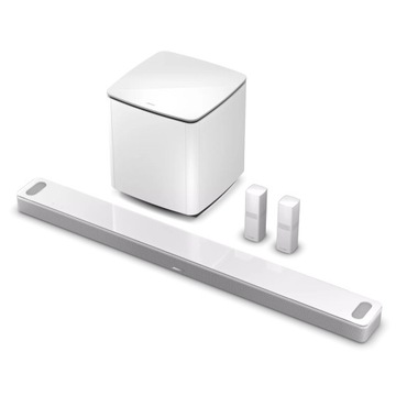 Басовый модуль Bose Smart Ultra Soundbar 2023+ и динамики объемного звучания 700 белый