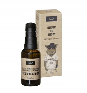 LaQ DZIK Olejek do twarzy i brody 30 ml