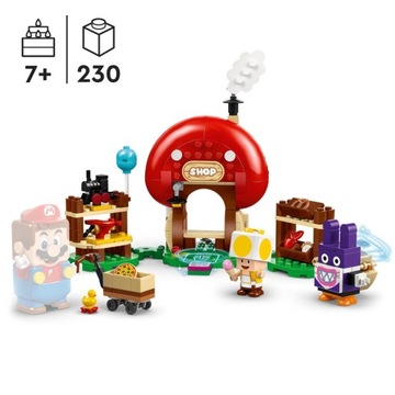 LEGO 71429 SUPER MARIO Наббит в магазине Тоада