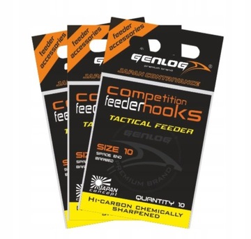 Haczyki Genlog Germina TACTICAL FEEDER 8 10 SZT