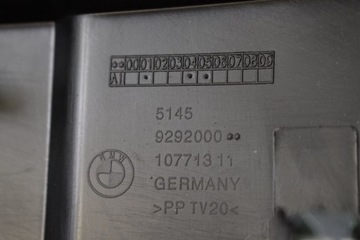 BMW 2 F46 2016 LHD PANEL KRYTY DESKY ROZDĚLOVACÍ 9292000