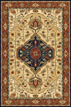 DYWAN DYWILAN POLONIA SERAPI JASNY RUBIN 170x235