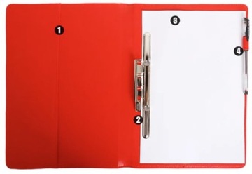 Буфер обмена Портфель Портфель-органайзер Доска для письма с зажимом А4