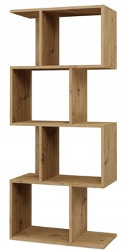 МОДУЛЬНЫЙ ШКАФ С ОТКРЫТОЙ ПОЛКОЙ Узкая стойка ДУБ ARTISAN