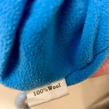 Шерстяная шапка-ушанка 