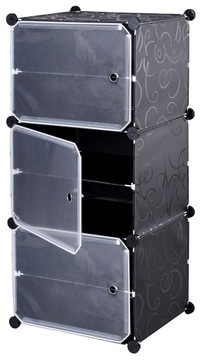 SZAFKA MODUŁOWA GARDEROBA REGAŁ NA BUTY OBUWIE 6 POZIOMÓW ORGANIZER STOJAK