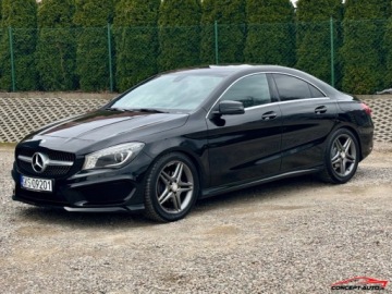 Mercedes CLA C117 Coupe 1.6 200 156KM 2014 Mercedes-Benz CLA AMG Navi Parkdistance Led Xenon Automat 1.6 Benzyna 156KM, zdjęcie 10