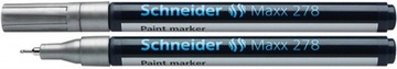 Marker olejowy Maxx 278 0,8mm srebrny pisak