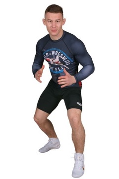 BELTOR MĘSKI RASHGUARD BLUZKA TERMOAKTYWNA DŁUGI RĘKAW ZAPASY WRESTLING XL