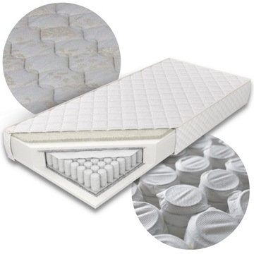 Materac Texel M&K foam Koło 120x200 Lato/zima