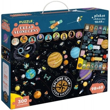 CzuCzu Puzzle UKŁAD SŁONECZNY 300 elementów