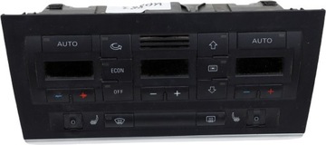 AUDI A4 B6 B7 PANEL NAWIEWU KLIMATYZACJI 1 DIN 8E0820043BK