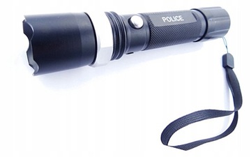 A6R50 LATARKA POLICYJNA SWAT ZOOM CREE LED POLICJA