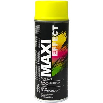 Lakier akrylowy fluorescencyjny Maxi Color Żólty 400ml