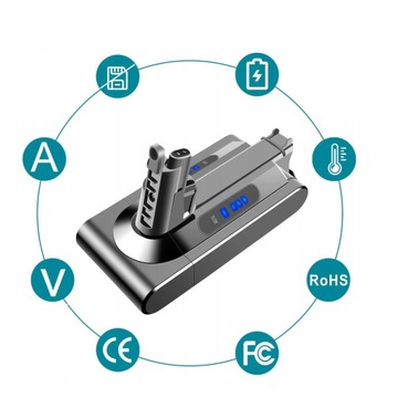 АККУМУЛЯТОР АККУМУЛЯТОР ДЛЯ DYSON V10 4500 мАч 25,2 В НОВЫЙ