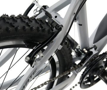 ВЕЛОСИПЕД KANDS ULTIMATE 27.5 MTB ALU СЕРЫЙ КРАСНЫЙ 20