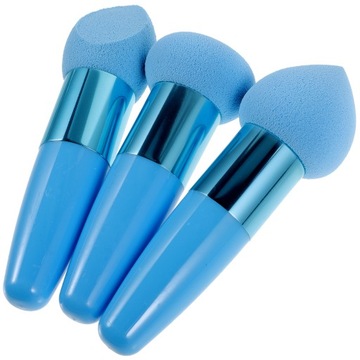 Beauty Pen Suchy Mokry Pędzel Kosmetyczny Podkład 3 Szt