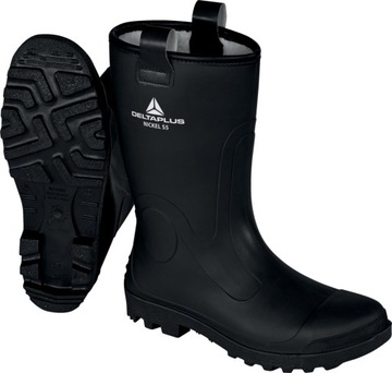 KALOSZE WYSOKIE BEZPIECZNE Z PVC Z FUTERKIEM - S5 CI SRC roz. 41