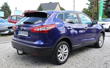 Nissan Qashqai II Crossover 1.2 DIG-T 115KM 2014 Nissan Qashqai Nawigacja, K.Cofania, Tempomat, Swiatla LED, Grza.Fotele, M, zdjęcie 2