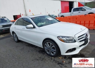 Mercedes Klasa C W205 2018 Mercedes-Benz Klasa C MERCEDES-BENZ C 300 4MATIC 2.0 Benzyna 244KM