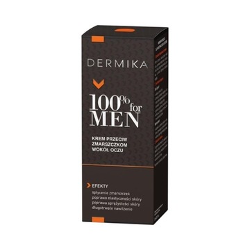 DERMIKA 100% ДЛЯ МУЖЧИН Крем для глаз 15 мл