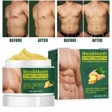 Имбирный крем, обостряющий гинекомастию