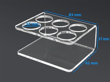 PLEXI LIQUID STAND Аккумуляторы для электронных сигарет Vape 6