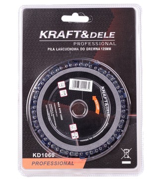 Цепная пила по дереву для угловой шлифовальной машины 125 мм 22,2 мм KD1060